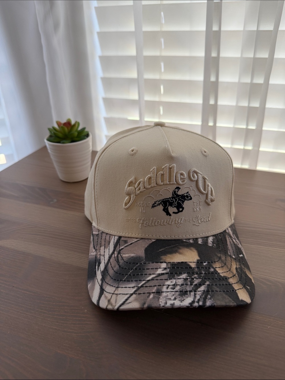Camo Trucker Hat XL